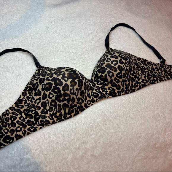 KNIX Leopard Print Wireless Contour Bra - Picture 6 of 14